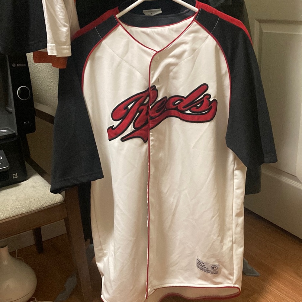 REDS L JERSEY ADULT